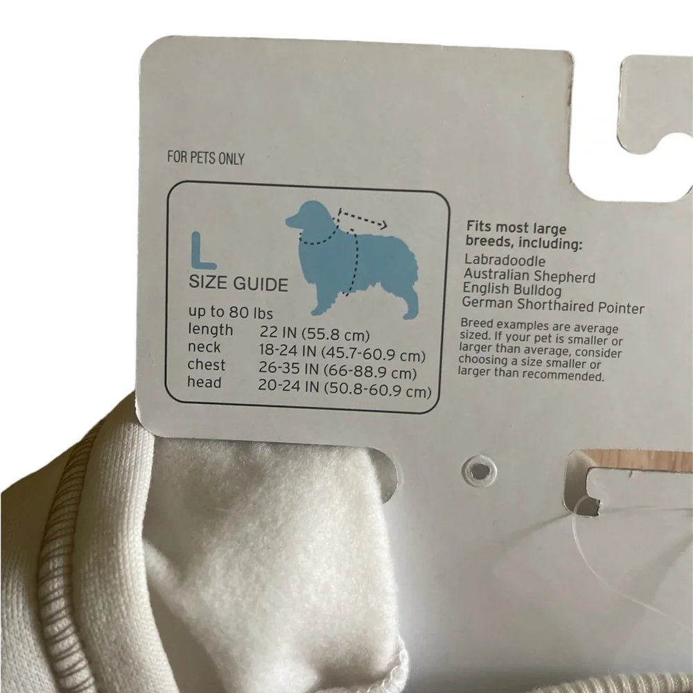 Boots & Barkley Pet Apparel 1 Large Hoodie - Picture 4 of 4